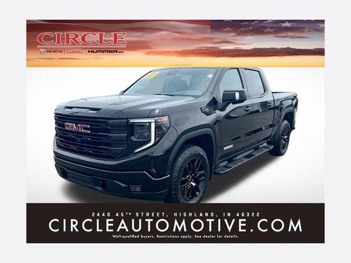 Onyx Black 2023 GMC Sierra 1500 Elevation