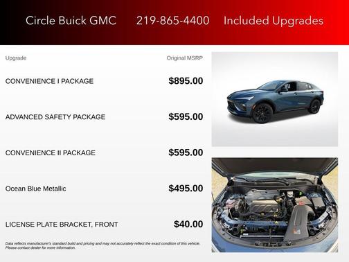 Ocean Blue Metallic 2026 Buick Envista Sport Touring