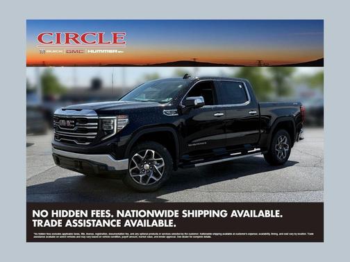 Onyx Black 2026 GMC Sierra 1500 SLT