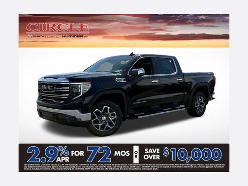 Onyx Black 2026 GMC Sierra 1500 SLT Truck