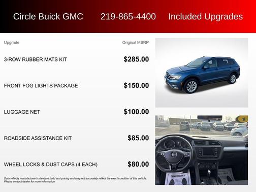 Silk Blue Metallic 2018 Volkswagen Tiguan 2.0T S