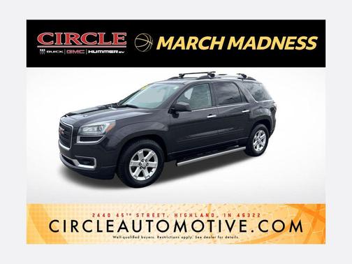Iridium Metallic 2016 GMC Acadia SLE-1