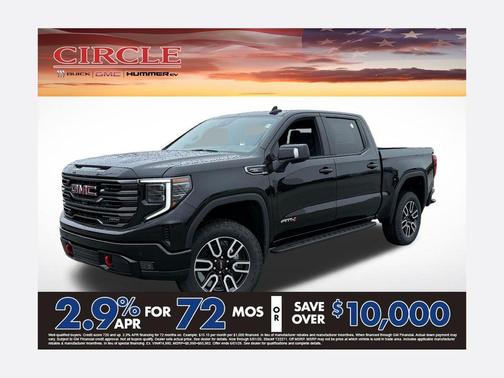 Onyx Black 2026 GMC Sierra 1500 AT4 Truck