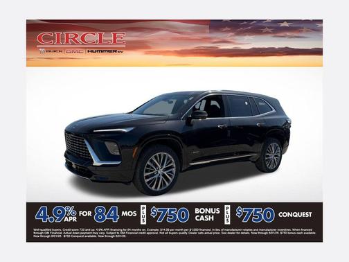 Ebony Twilight Metallic 2026 Buick Enclave Avenir