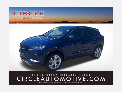 Sapphire Metallic 2023 Buick Encore GX Preferred