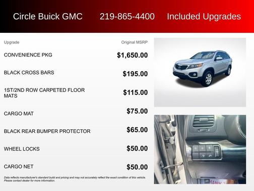 Bright Silver 2012 Kia Sorento LX