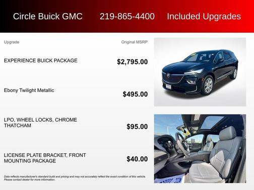 Ebony Twilight Metallic 2023 Buick Enclave Essence