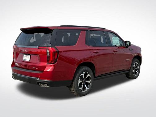 Volcanic Red 2026 GMC Yukon AT4