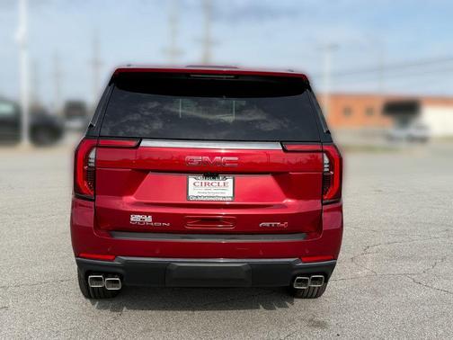 Volcanic Red 2026 GMC Yukon AT4
