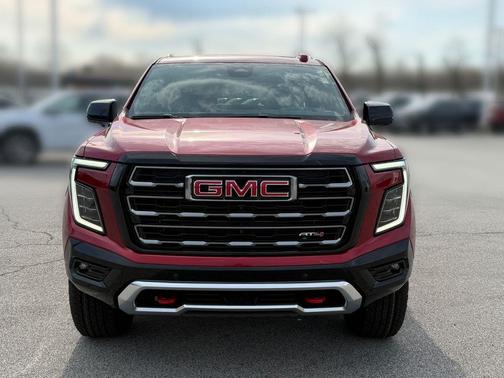 Volcanic Red 2026 GMC Yukon AT4
