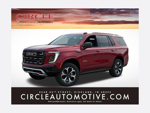 Volcanic Red 2026 GMC Yukon AT4