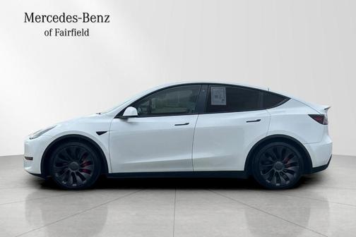 White 2020 Tesla Model Y Performance