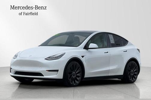 White 2020 Tesla Model Y Performance