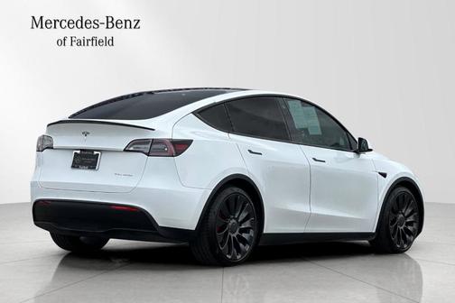 White 2020 Tesla Model Y Performance
