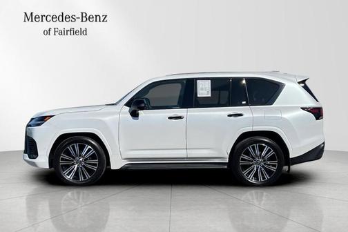 Ultra White 2025 Lexus LX 700h Luxury