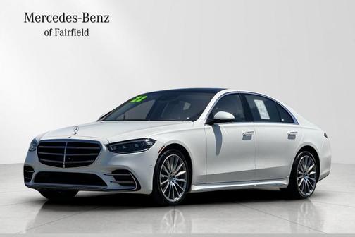 White 2022 Mercedes-Benz S-Class S 580 4MATIC