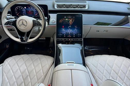 White 2022 Mercedes-Benz S-Class S 580 4MATIC