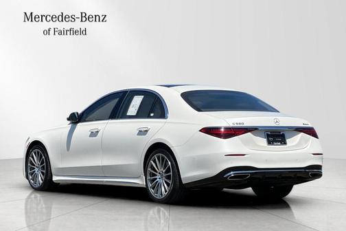 White 2022 Mercedes-Benz S-Class S 580 4MATIC