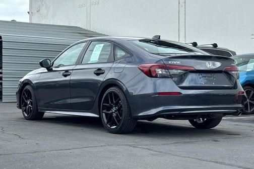 Gray 2025 Honda Civic Sport