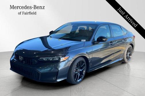 Gray 2025 Honda Civic Sport