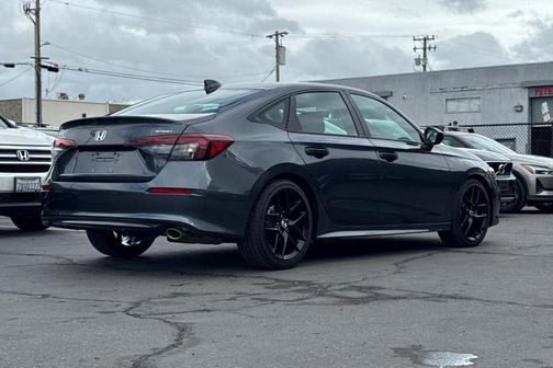 Gray 2025 Honda Civic Sport