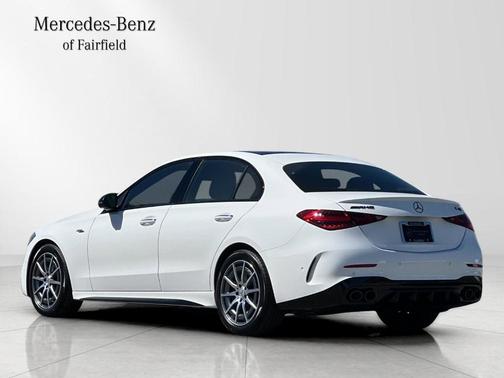 Polar White 2026 Mercedes-Benz AMG C 43 Base 4MATIC