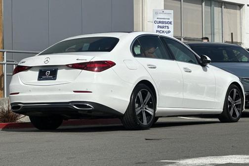 White 2025 Mercedes-Benz C-Class C 300 4MATIC