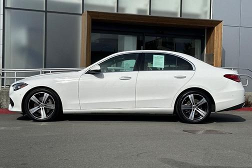 White 2025 Mercedes-Benz C-Class C 300 4MATIC