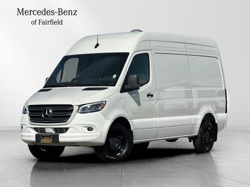 Grey White 2025 Mercedes-Benz Sprinter 2500 Standard Roof