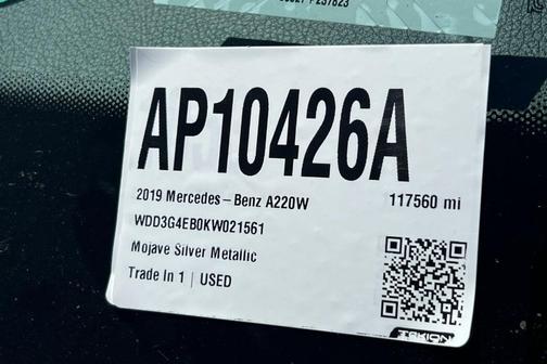Mojave Silver Metallic 2019 Mercedes-Benz A-Class A 220