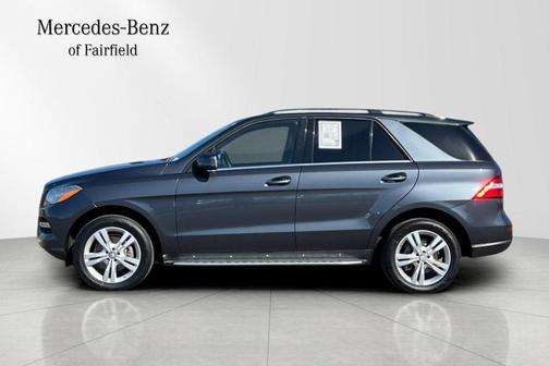 Steel Gray Metallic 2015 Mercedes-Benz M-Class ML 350 4MATIC