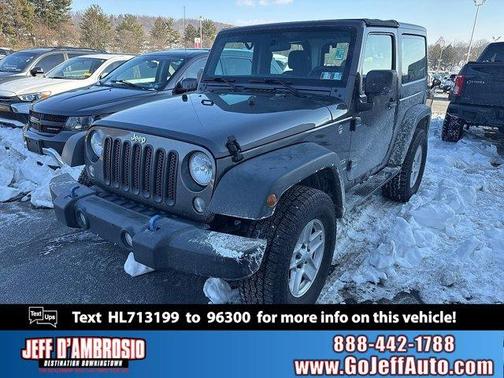 2017 Jeep Wrangler Sport