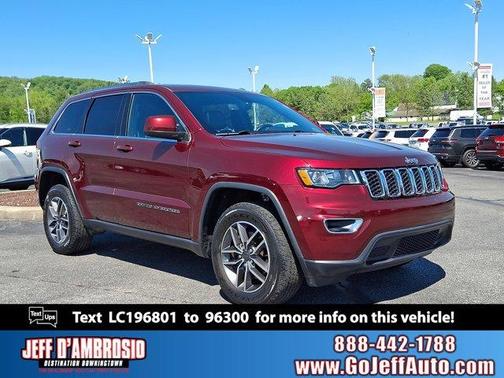 Velvet Red Pearlcoat 2020 Jeep Grand Cherokee Laredo E