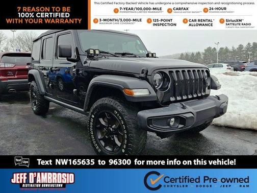 2022 Jeep Wrangler Unlimited Sport