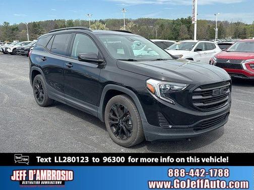 Ebony Twilight Metallic 2020 GMC Terrain SLE