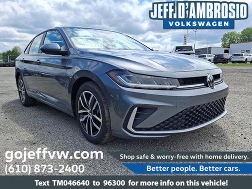 Platinum Gray Metallic 2026 Volkswagen Jetta 1.5T SE