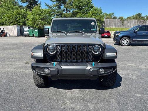 Sting Gray Clearcoat 2023 Jeep Wrangler 4xe Base