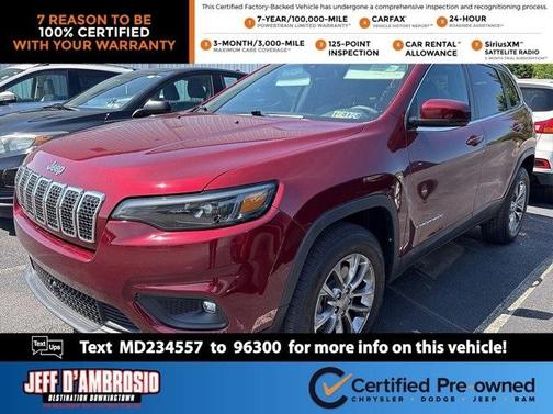 2021 Jeep Cherokee Latitude Lux