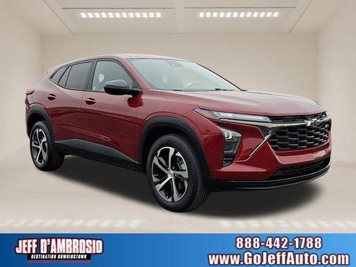 Crimson Metallic 2024 Chevrolet Trax 1RS