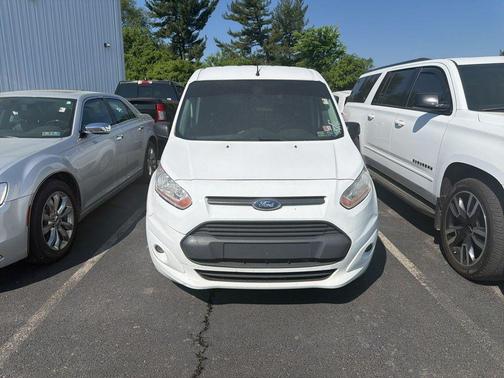 Frozen White 2016 Ford Transit Connect XLT