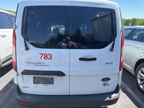 Frozen White 2016 Ford Transit Connect XLT
