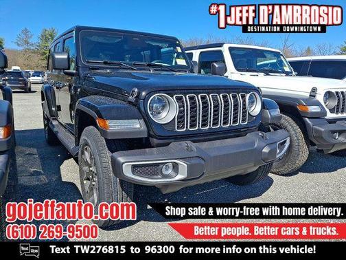 Black Clearcoat 2026 Jeep Wrangler Sahara
