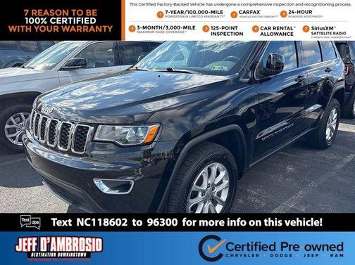 2022 Jeep Grand Cherokee WK Laredo