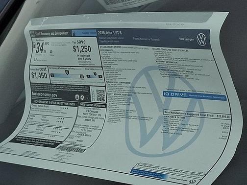 2026 Volkswagen Jetta 2.0L S