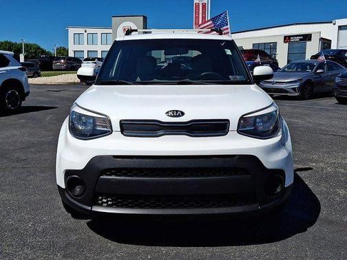Clear White 2017 Kia Soul Base