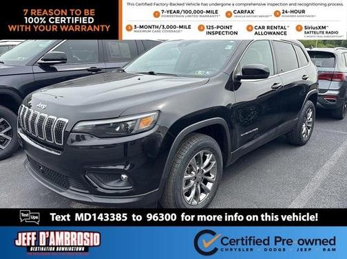 2021 Jeep Cherokee Latitude Lux