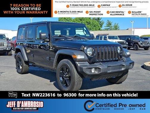 2022 Jeep Wrangler Unlimited Sport Altitude