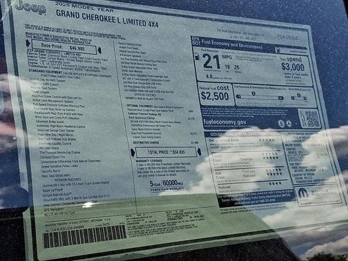 2025 Jeep Grand Cherokee L Limited