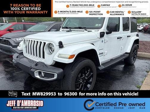 2021 Jeep Wrangler Unlimited 4xe Sahara