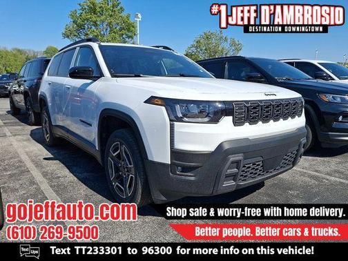Bright White Clearcoat 2026 Jeep Cherokee LAREDO/LIMITED